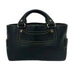 Celine Boogie Leather Boston Bag Mini Tote Black — view 3