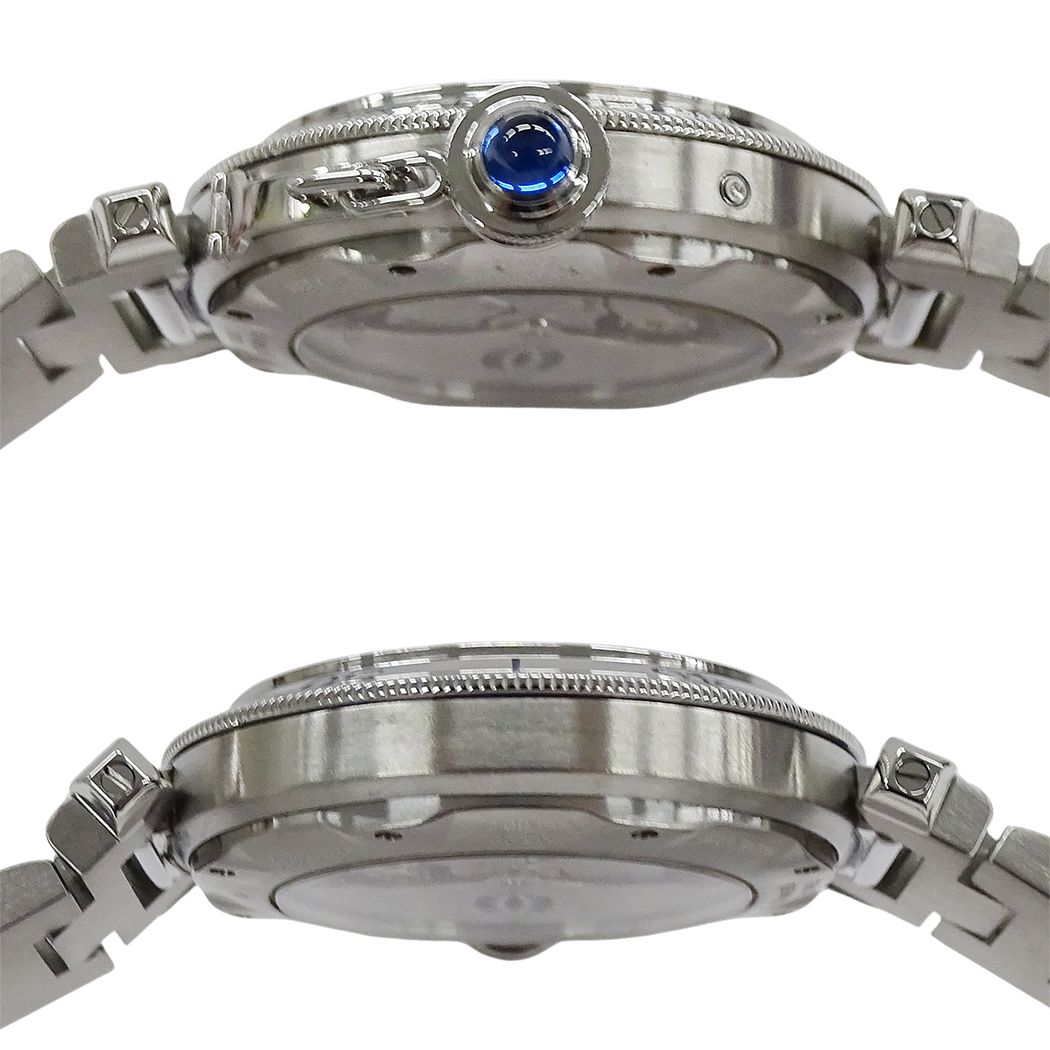 Cartier Watch Pasha Power Reserve GMT Date Automatic Winding at Stainless Steel — view 3