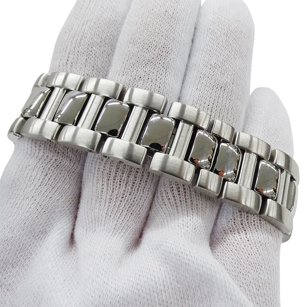 Cartier Watch Pasha Power Reserve GMT Date Automatic Winding at Stainless Steel — view 6