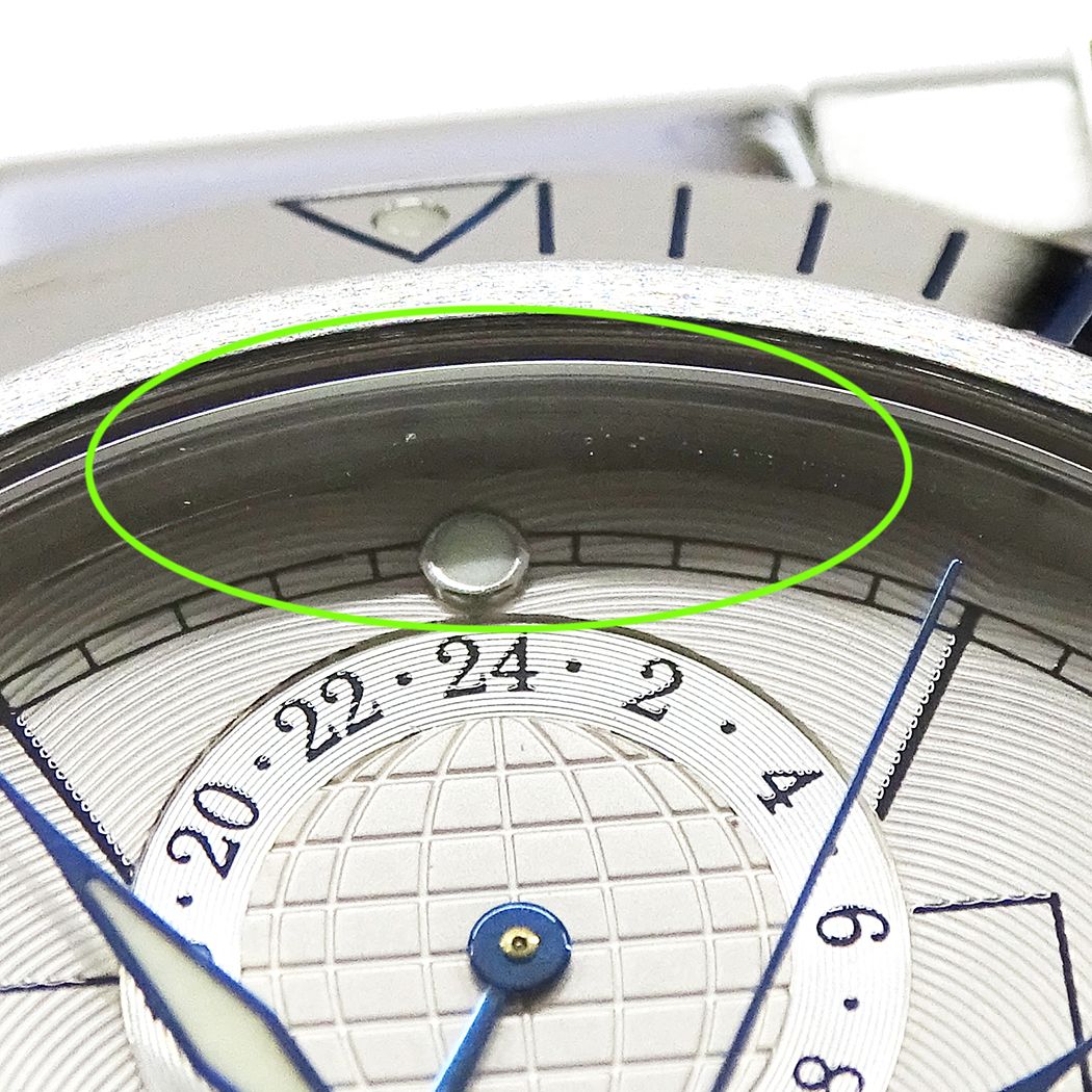 Cartier Watch Pasha Power Reserve GMT Date Automatic Winding at Stainless Steel — view 7