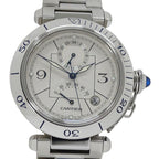 Cartier Watch Pasha Power Reserve GMT Date Automatic Winding at Stainless Steel — view 2