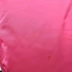 Prada Shoulder Bag Vela Sport Pink Nylon Leather Triangle Logo — view 8
