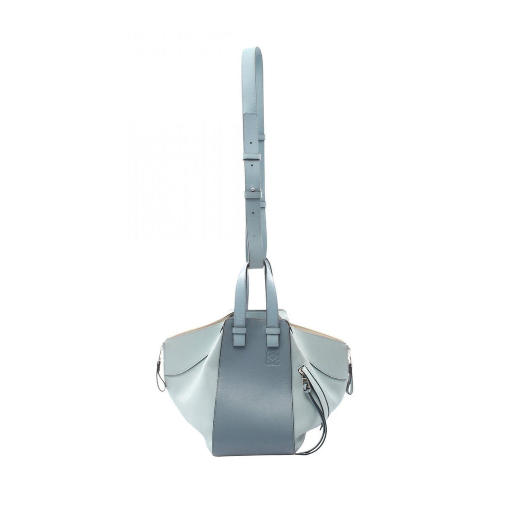 Loewe Handbag Hammock Small 2-Way Light Blue Leather — view 5