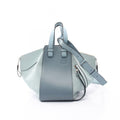Loewe Handbag Hammock Small 2-Way Light Blue Leather