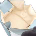 Loewe Handbag Hammock Small 2-Way Light Blue Leather — view 3