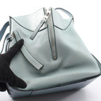 Loewe Handbag Hammock Small 2-Way Light Blue Leather — view 7