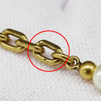 Dior Necklace Faux Pearl Rhinestone J'adior Gold Star Gorgeous — view 7