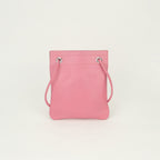 Hermes Aline Mini Shoulder Bag Swift Rose Azalee Pink Silver Veau — view 3