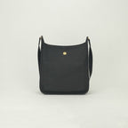 Hermes Vespa PM Shoulder Bag Togo Noir Black Gold — view 3