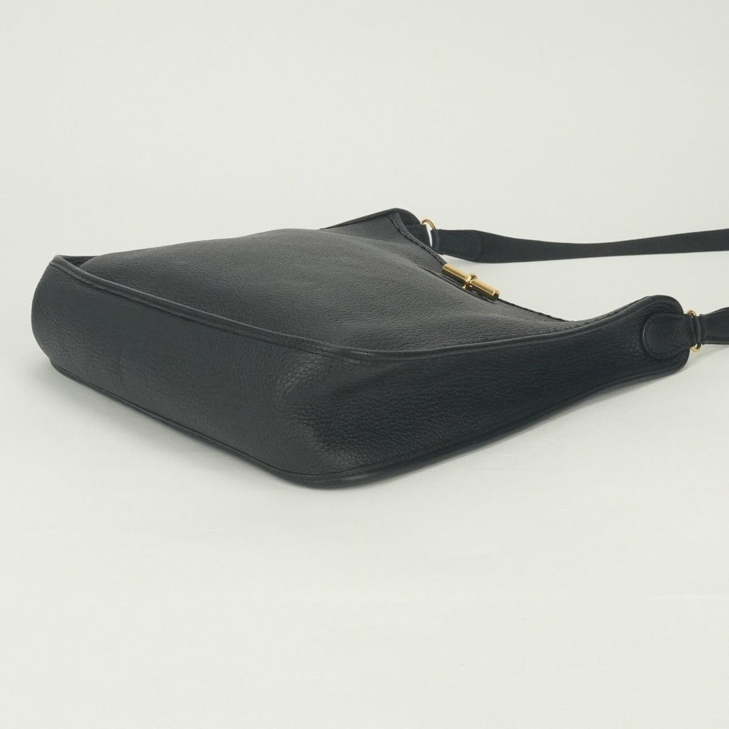 Hermes Vespa PM Shoulder Bag Togo Noir Black Gold — view 5