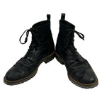 Louis Vuitton Short Boots 9 Black Damier Graphite Leather — view 2