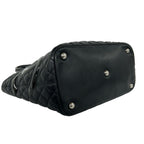Chanel With Card Cambon Line CC Logo Leather Tote Black — view 7
