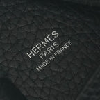 Hermes Picotin Lock PM 18 Tote Taurillon Clemence Noir Black Silver — view 7