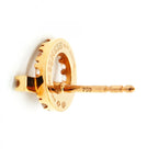 Hermes Earrings Finesse 18k Pink Gold Diamond — view 5