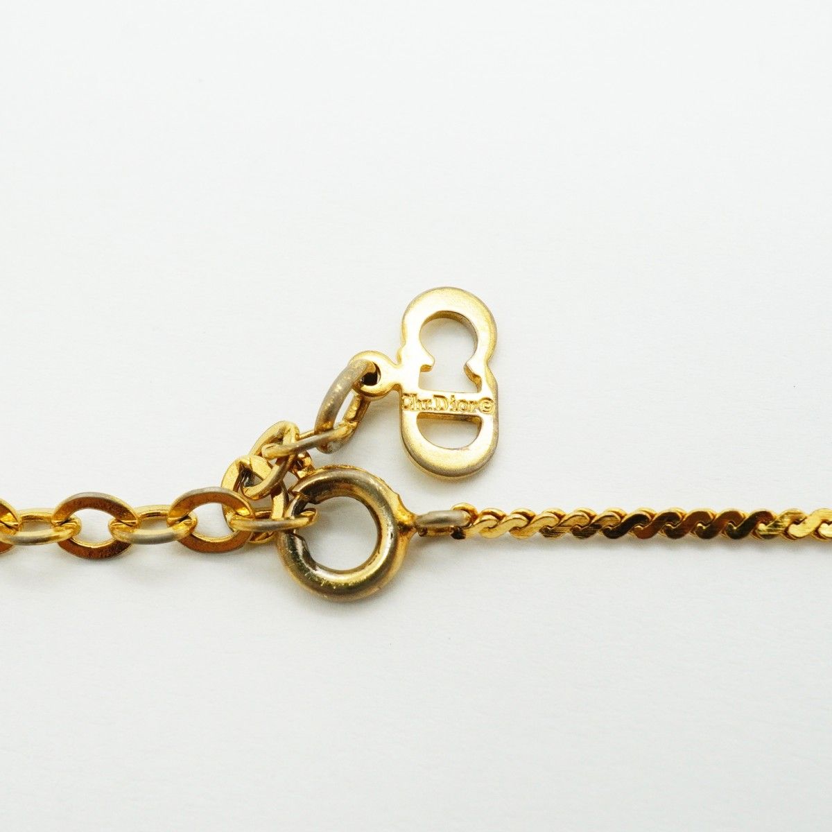 Dior Necklace CD Logo Gold Plated — view 4