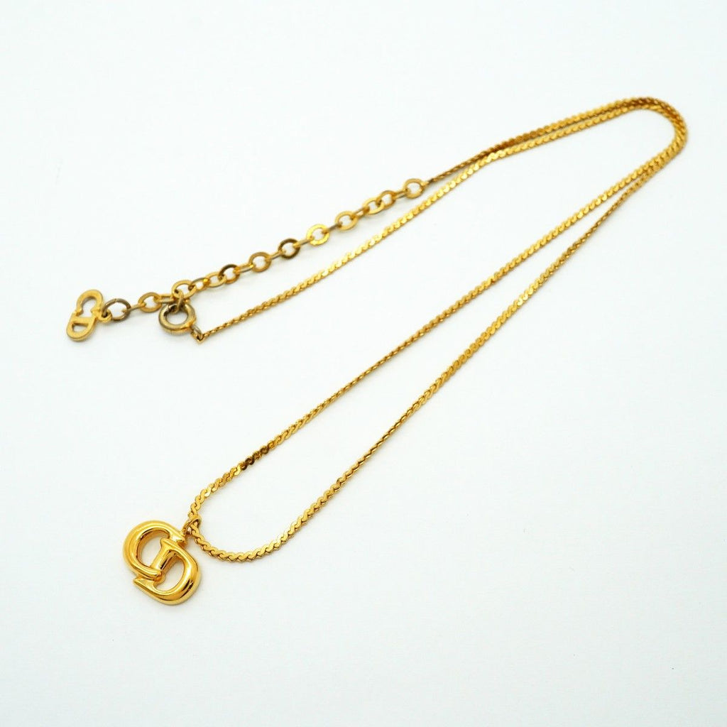 Dior Necklace CD Logo Gold Plated — view 3