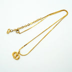 Dior Necklace CD Logo Gold Plated — view 3