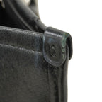 Chanel Chain Tote Quilted Calf Black Silver — view 7