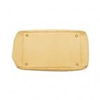 Chanel Chain Tote Quilted Caviar Leather Beige Gold — view 3