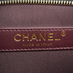 Chanel Shoulder Bag Lambskin Black Champagne Gold — view 5