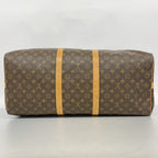 Louis Vuitton Boston Bag Monogram Keepall Bandouliere 60 Brown — view 3