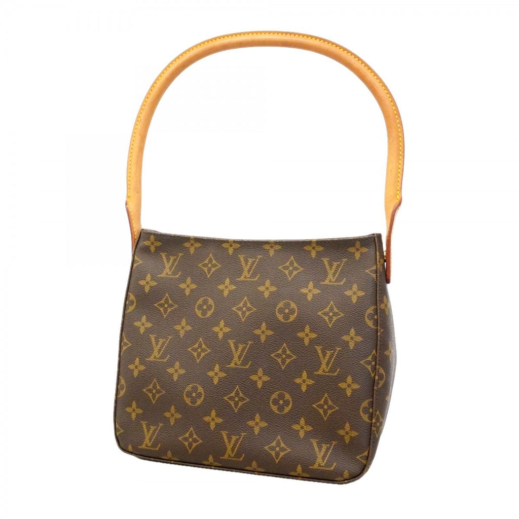 Louis Vuitton Shoulder Bag Monogram Looping MM Brown