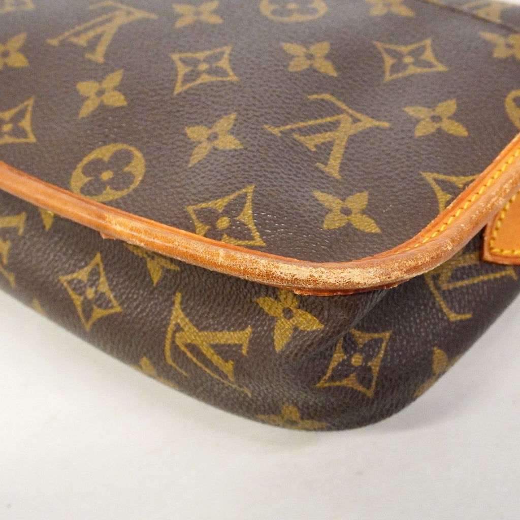 Louis Vuitton Shoulder Bag Monogram Gibessiere PM Brown — view 7