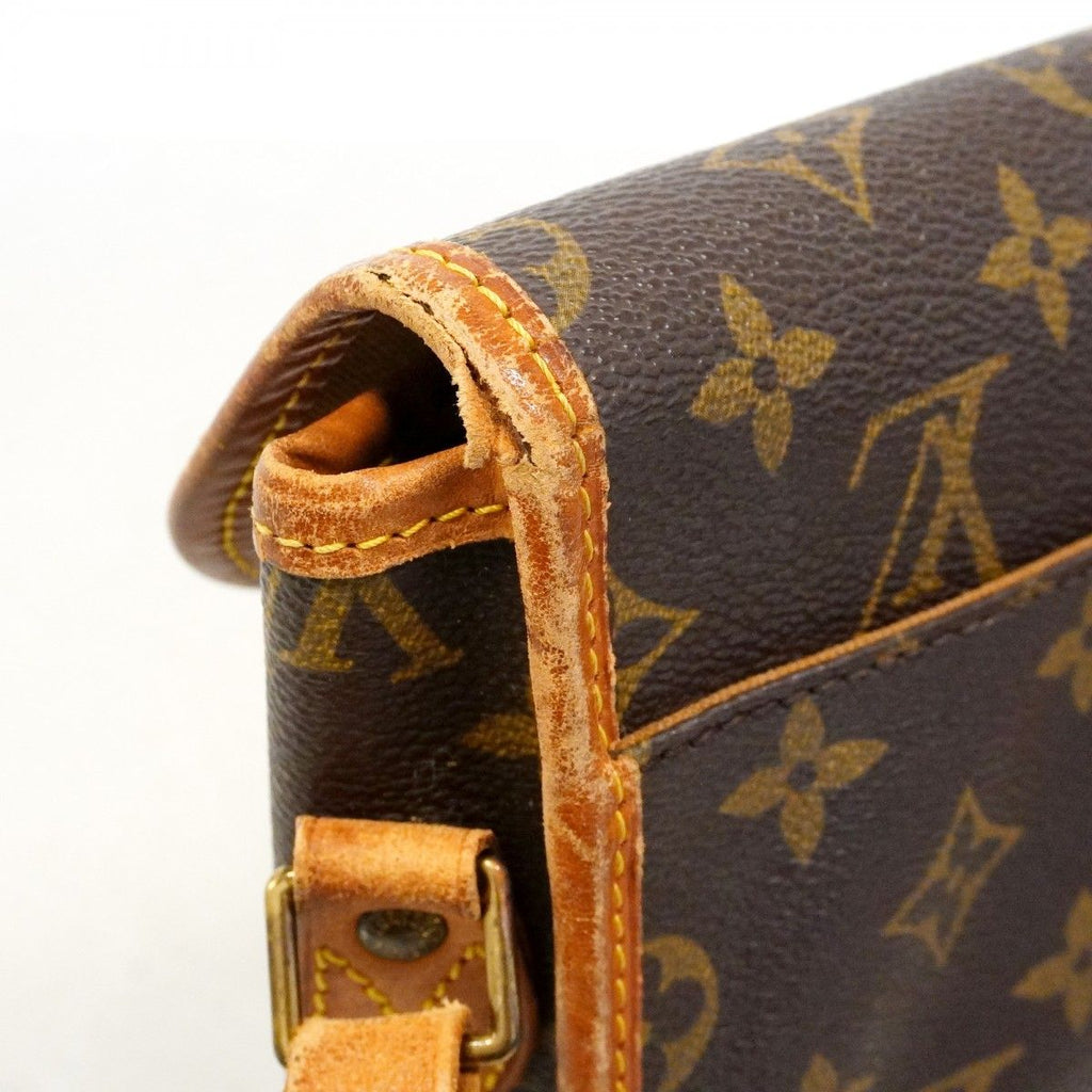 Louis Vuitton Shoulder Bag Monogram Gibessiere PM Brown — view 6