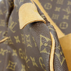 Louis Vuitton Boston Bag Monogram Keepall 55 Brown — view 7