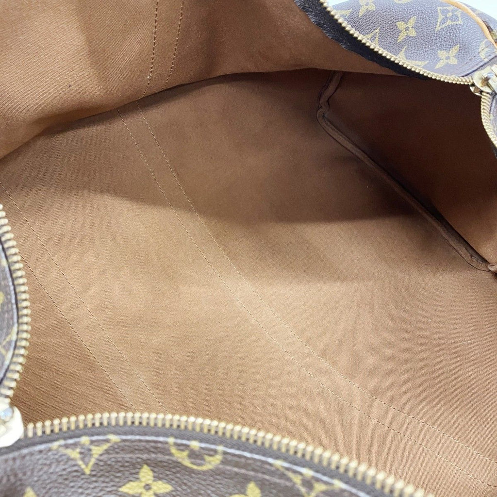Louis Vuitton Boston Bag Monogram Keepall 55 Brown — view 4