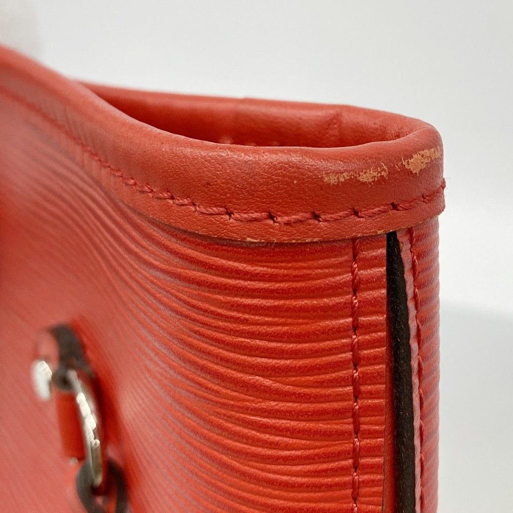 Louis Vuitton Tote Epi Neverfull MM Coquelicot — view 7
