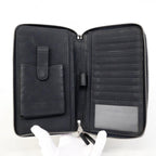 Gucci Wallet Guccissima Leather Navy Silver — view 4