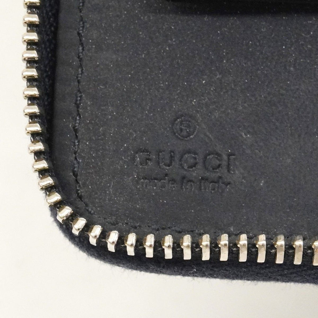 Gucci Wallet Guccissima Leather Navy Silver — view 5