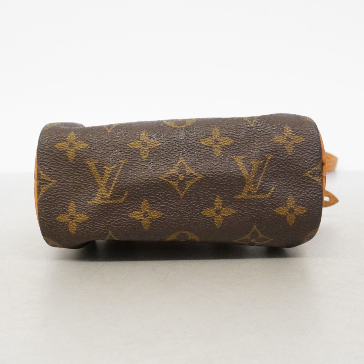 Louis Vuitton Handbag Monogram Mini Speedy Brown 2-Way — view 3