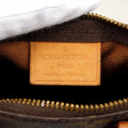 Louis Vuitton Handbag Monogram Mini Speedy Brown 2-Way — view 5