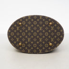 Louis Vuitton Tote Monogram Mini Lin Bucket PM Ebene — view 3