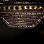 Louis Vuitton Tote Monogram Mini Lin Bucket PM Ebene — view 5