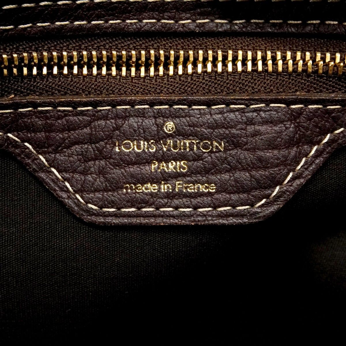 Louis Vuitton Tote Monogram Mini Lin Bucket PM Ebene — view 5