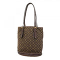 Louis Vuitton Tote Monogram Mini Lin Bucket PM Ebene