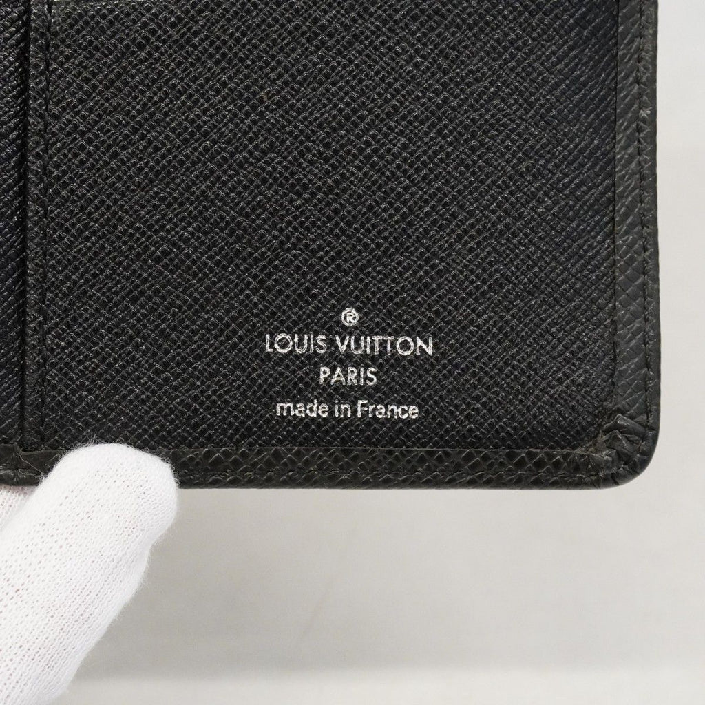 Louis Vuitton Wallet Taiga Portefeuille Brazza Ardoise — view 5