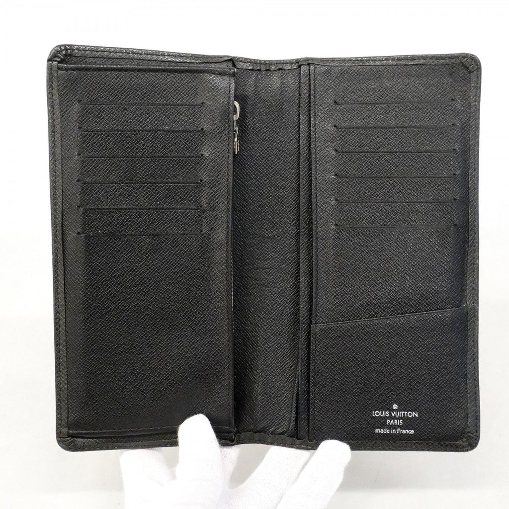 Louis Vuitton Wallet Taiga Portefeuille Brazza Ardoise — view 4