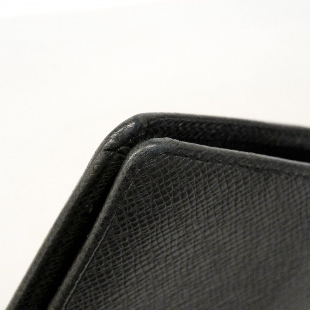 Louis Vuitton Wallet Taiga Portefeuille Brazza Ardoise — view 8