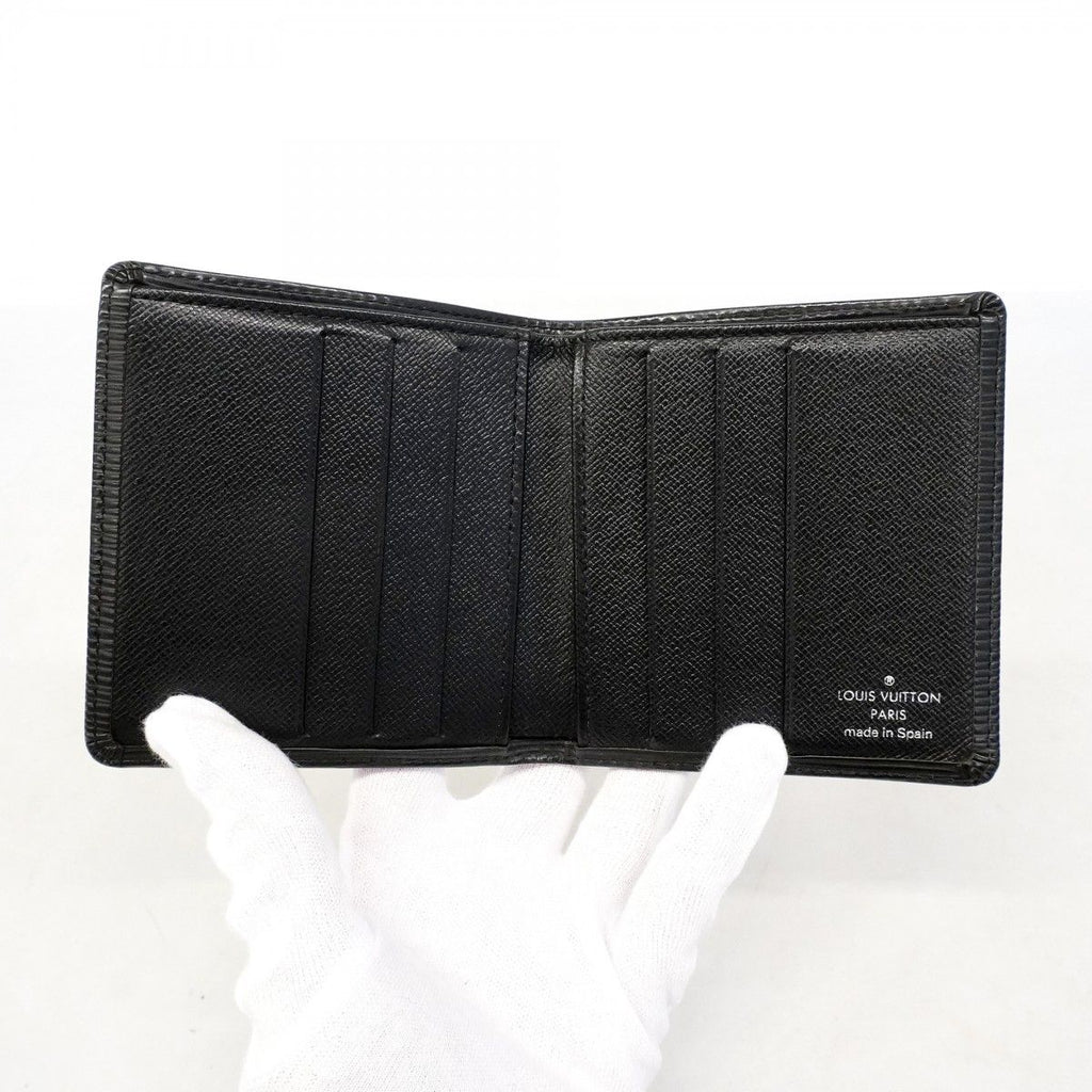 Louis Vuitton Wallet Epi Portobier 6 Cult Cles Noir — view 4