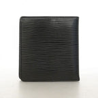 Louis Vuitton Wallet Epi Portobier 6 Cult Cles Noir — view 9