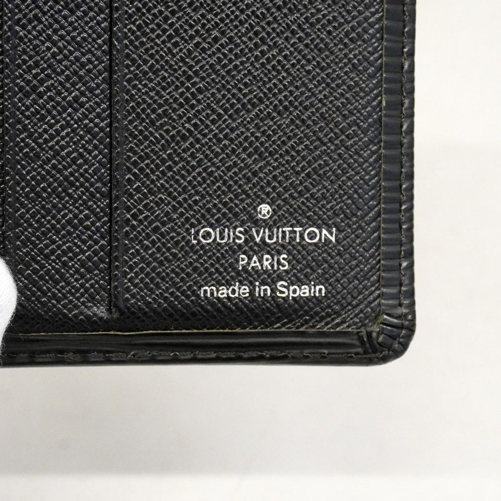 Louis Vuitton Wallet Epi Portobier 6 Cult Cles Noir — view 5