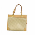Celine Handbag Macadam Brown Gold