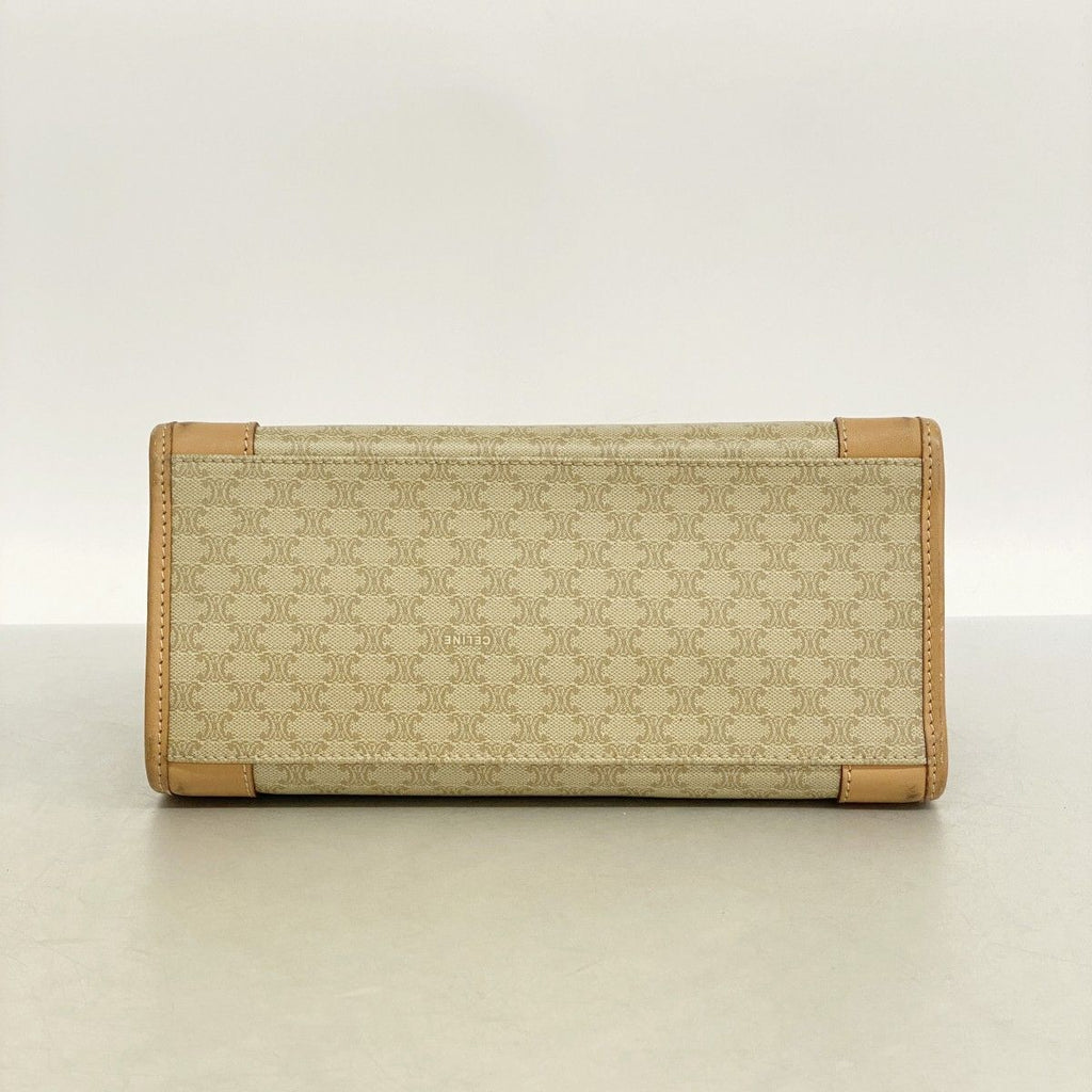 Celine Handbag Macadam Brown Gold — view 3