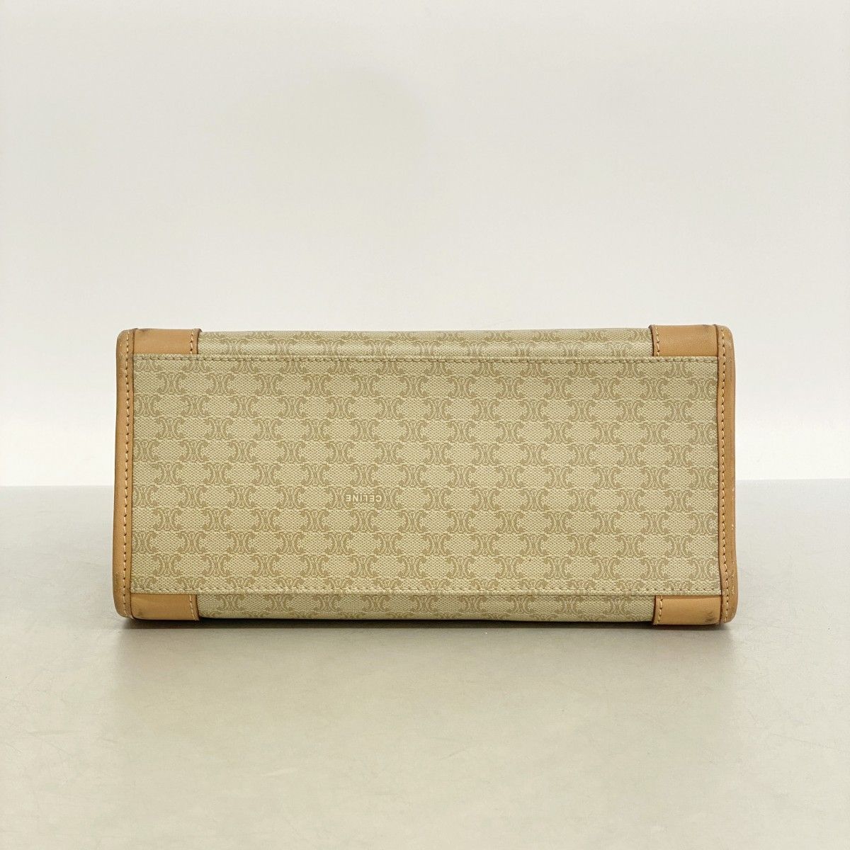 Celine Handbag Macadam Brown Gold — view 3
