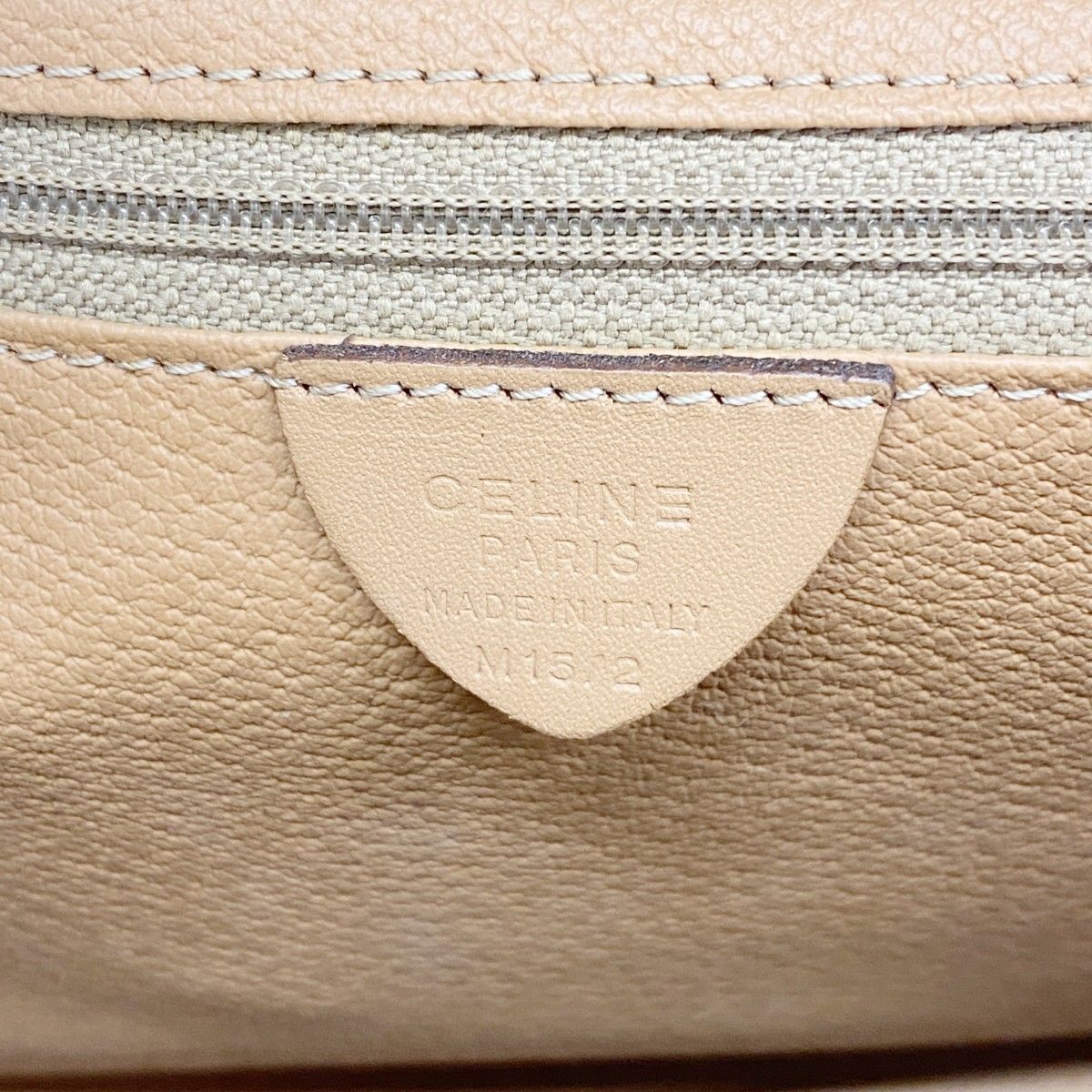 Celine Handbag Macadam Brown Gold — view 5