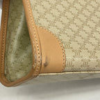Celine Handbag Macadam Brown Gold — view 6